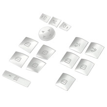 Adesivo per Coperchio Rivestimento Bracciolo Pulsante Interruttore Finestra Interna per GLK ML GL un B C e Classe G W204 W212 W246 W166 X166