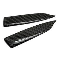 2 Stuks Universele Koolstofvezel Auto Achteruitkijkspiegel Trim Zijspiegel Protector Guard