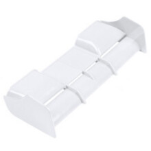 1:8 Buggy RC Cars RC Plastic Nylon Tail Wing for 1/8 Scale Nitro Electric Powered Off Road BuggyTruck Remote,White