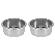 2Pack 54mm Filter Basket for Sage 870/875/878/880 54mm Semi-Automatic Coffee Machine Bottomless Handle Filter