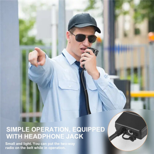 Handheld Luidsprekermicrofoon voor  Ic-V8 V85 V82 Ic-T2H T8A 2At W32A E90 Radio 2