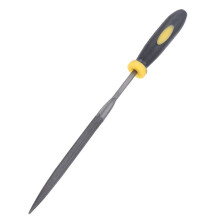 5 Stycken/UppsäTtning Professionell Teknisk Diamantfil 3X140 mm RaftnåL MetallskäRverktyg Glas Metall Stensnideri