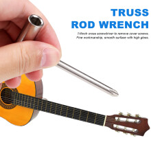1 StüCk Gitarre Halsstab Schrauben SchlüSsel Werkzeug 6,35 MM Stahl 1/4 Zoll Kreuz Schraubendreher ZubehöR und Teile