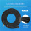3.5mm Universal 2 in 1 Gaming Headset Audio- Extend Cable for HyperX Cloud II/Alpha-/Cloud Flight/Core Headphone 5