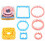 Flower Knitting Machine Kit DIY Wool Flower Machine Loom Tool Set Square Flower Maker with Needle 2