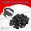 45 Pcs  Power Jack Socket 2.1mm x 5.5mm -Type PCB Mount -005 6