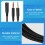 3.5mm Universal 2 in 1 Gaming Headset Audio- Extend Cable for HyperX Cloud II/Alpha-/Cloud Flight/Core Headphone 4