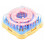 Flower Knitting Machine Kit DIY Wool Flower Machine Loom Tool Set Square Flower Maker with Needle 5