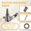 6pcs 6R Guitar Tuning Pegs Tuners Machine Heads for  Replacement 2