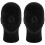 Polystyrene Black Foam Men Model Mannequin  Dummy Stand Shop Display Hat, 2 x BLACK 1