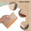 8 inch Silk Screen Printing Press Squeegee Single 70 Durometer Ink Scraper Tools 6
