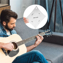 2pcs Guitar Fingerboard Fretboard Saddle Nut Radius Gauge Measuring Stainless Steel Tool