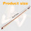 Black Octagonal Bow Children Playing Durable Violin Bow Musical Instruments 4/4 Portable Learn Practice Bow 4