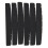 6x Black 6-String Guitar Top Nut 42mm X 3mm 7