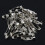 30 Brosche Bar Backs Sicherheitsnadeln Catch Findings Small 20Mm 1
