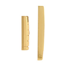Brass 6 String Acoustic Guitar Bridge Nut and Saddle