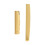 Brass 6 String Acoustic Guitar Bridge Nut and Saddle 1