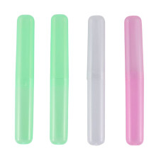 4 Pack Toothbrush Holders Case Travel Camping Cover Tube Plastic Box Set New !!