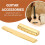 Brass 6 String Acoustic Guitar Bridge Nut and Saddle 5