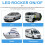 5 pezzi 12V 20A impermeabile rotonda  / Off interruttore a bilanciere Auto Auto SPST 3