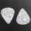12 x rock picks - Mediators for guitars and basses 3 different thickness 8