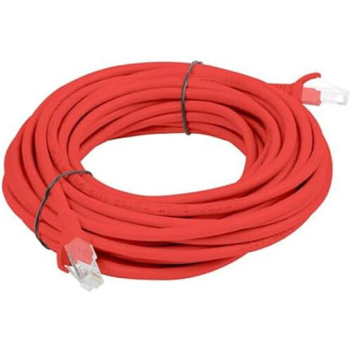 Lanberg UTP cat.6 patchkabel 5m rød