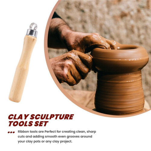 Set di Utensili per Scolpire Ceramica per Terracotta E Metallo 2