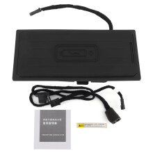 Supporto per telefono da auto con caricatore wireless da 15 W, ricarica rapida, angolazione regolabile, facile installazione, dimensioni compatte,