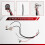 Guitar Wiring Harness Prewired Two Pickup 500K Pots 3-Way Toggle  Silver 4
