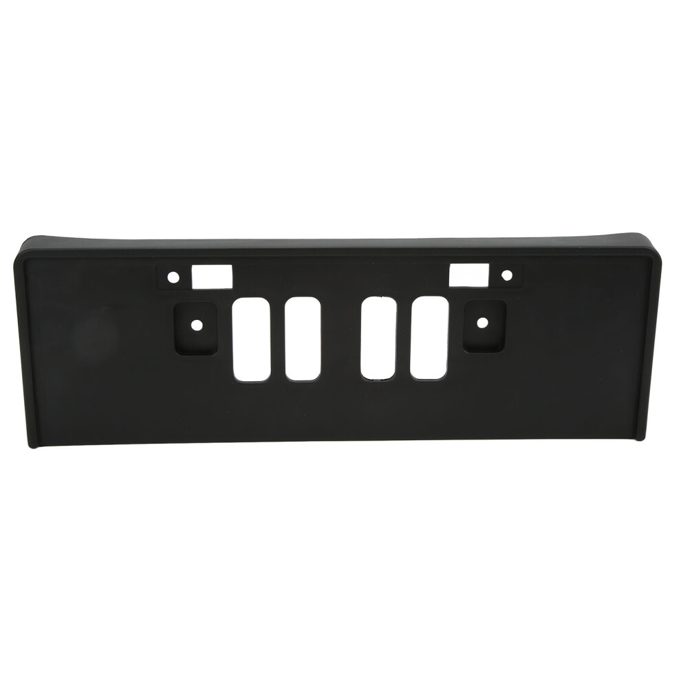 Front Bumper License Plate Bracket Tag Holder Mounting Frame Replacement, License Plate Bracket Dur Plastic Direct Fit Easy Install Weatherproof 9190834374482