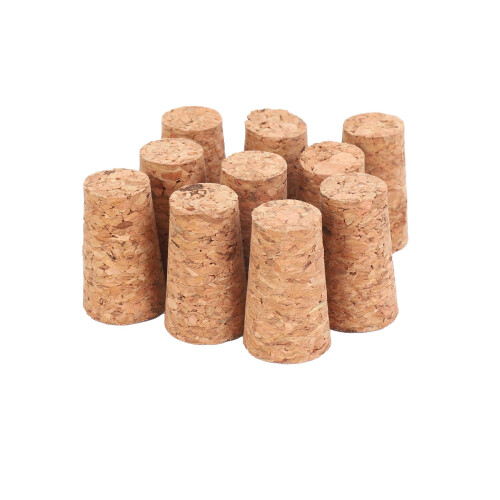 10pcs Tapered Corks Stoppers DIY  Art Model Building 22*17*35mm 2