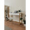 Denver Console Bureau - DENVER - Oak artisan / White - 2 drawers - 100 x 35 x 75 cm 1