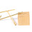 3 Pezzi Moda T-Bar Espositore per Gioielli Espositore per Orecchini, Orecchini Appesi per Organizer 5