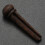 6pcs Rosewood Guitar Bridge Pins End Pin Set 7