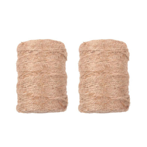 6 Jute Seil Beige Robust Für Geschenke Und Basteln