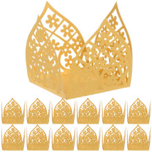 200Stk Goldene Papier Trüffel Verpackung Cups Für Hochzeit Und Party