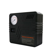 2Pcs Portable Black Air Compressor Pump Tire Inflator for Car and Bike