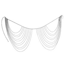 2Stk Alloy Waist Chain Silber Für Sommerkleider Bikini