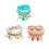 6Sets Kreative Boho Perlenarmbänder Hand Schmuck Farben 9