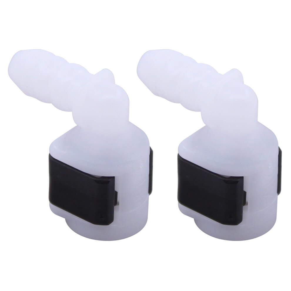 2Pcs Windshield Washer Check Valve And Connector Elbow For Vw Golf Jetta Passat Touareg Beetle Tiguan 9169991284804