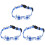 3Pièces Collier Chat Décoratif Avec Clochette 4
