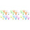 36Pièces Volants Badminton Multicolores Pour Usage Extérieur 5