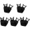 5Pièces Strap Main Tablet Fer Noir Confort Lecture Protection 4