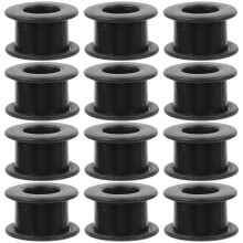 12Paires Bushings En PVC Noir Pour Accessoires De Football De Table