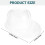 2Pièces Porte-Chapeaux Transparent Support Casquettes Baseball 10