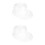 2Pièces Porte-Chapeaux Transparent Support Casquettes Baseball 7