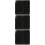 3Pcs Black Silverware Organizer Box with Lid for Kitchen Drawers 9