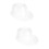 2Pièces Porte-Chapeaux Transparent Support Casquettes Baseball 9