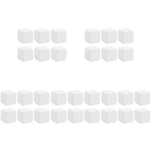 30Pièces Cube Calcium Pour Reptiles Alimentation Aquarium 2