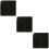 3Pcs Black Silverware Organizer Box with Lid for Kitchen Drawers 10